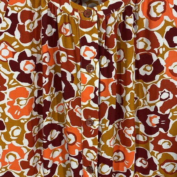 CAbi 70s style Daydream Floral Long Sleeve Dress - Multicolor XS - Picture 5 of 15